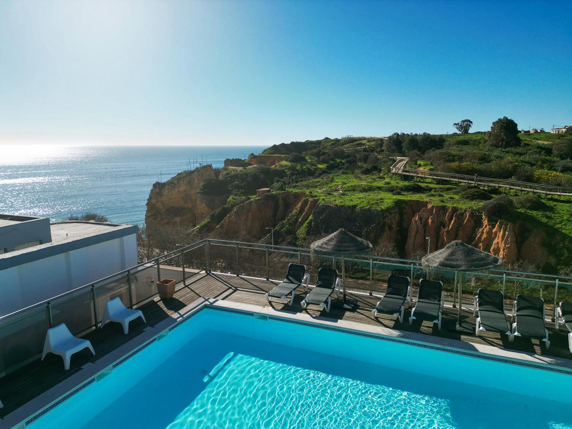 Carvi Beach Hotel Lagos Bagian luar foto