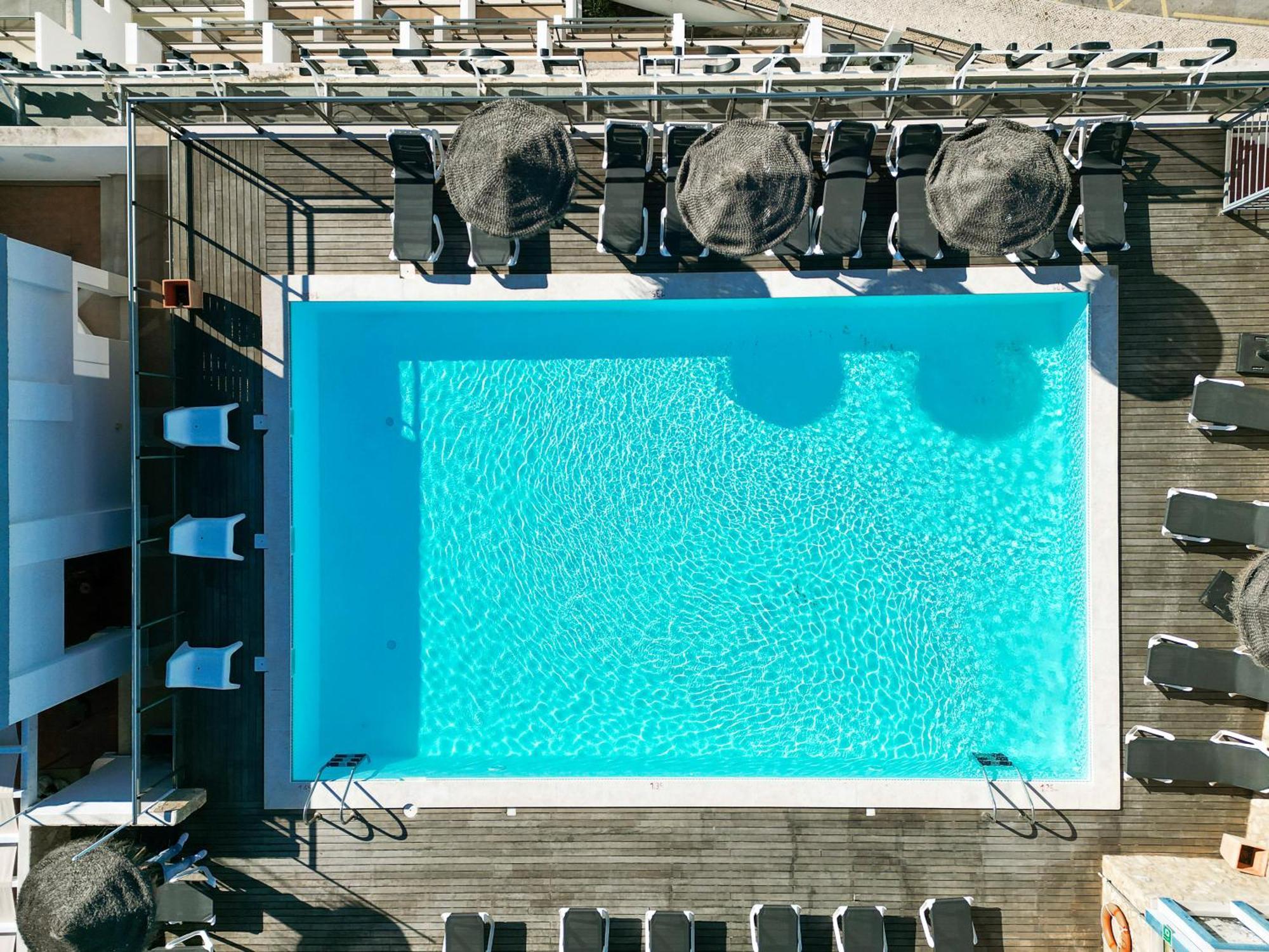 Carvi Beach Hotel Lagos Bagian luar foto