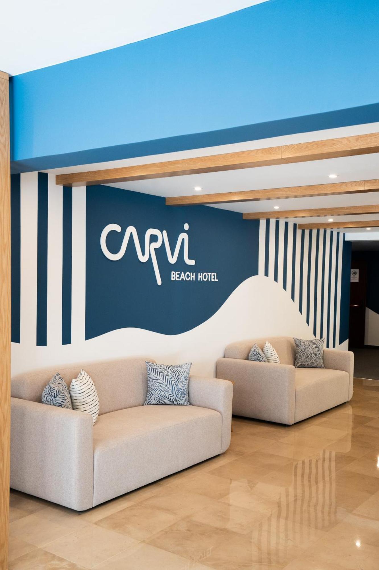 Carvi Beach Hotel Lagos Bagian luar foto